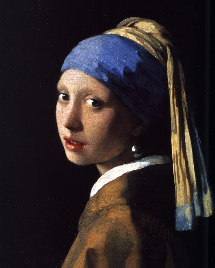Girl with a Pearl Earring by Johannes Vermeer.
