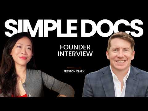 From Law Insider to SimpleDocs: Preston Clark on Building Legal AI Without VC Money